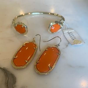 Kendra Scott Earrings and Bracelet